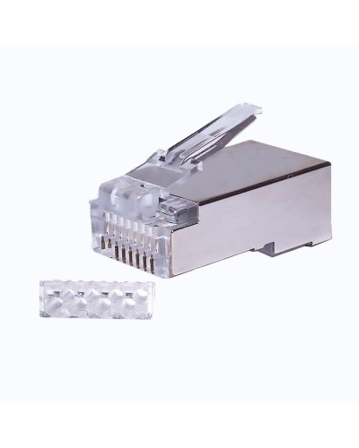 Коннекторы 8P8C FTP Cat.6 3U (RJ-45) (100шт) (10-0202). Разъем RJ-45. SUPRLAN в Екатеринбурге