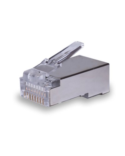 Коннекторы 8P8C FTP Cat.5e (RJ-45) (100шт) (10-0231). Разъем RJ-45. SUPRLAN в Екатеринбурге