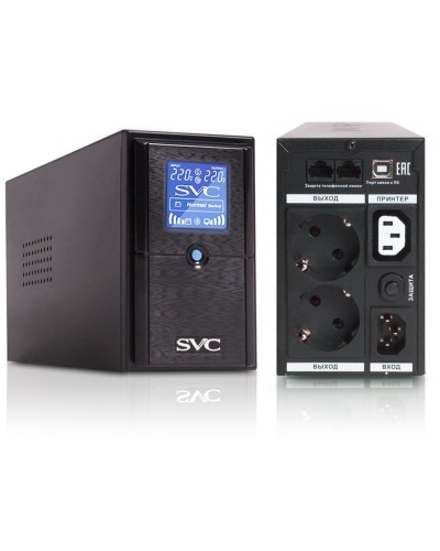 SVC V-600-L-LCD. Источник бесперебойного питания. SVC в Екатеринбурге