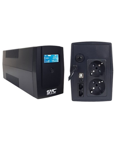 SVC V-650-R-LCD. Источник бесперебойного питания. SVC в Екатеринбурге