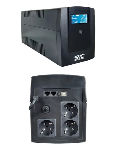 SVC V-1200-R-LCD. Источник бесперебойного питания. SVC в Екатеринбурге