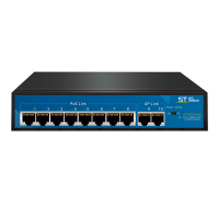 ST-S85POE PRO (версия 3). Сетевой PoE коммутатор . Space Technology