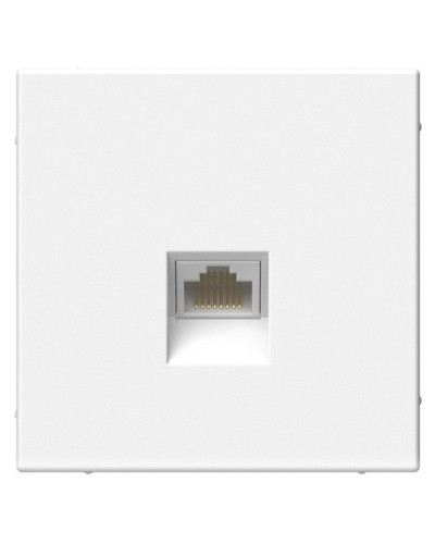 ArtGallery розетка RJ45, кат. 6Е, скрытой установки, механизм, белый (GAL000186). Розетка компьютерная. Systeme Electric в Екатеринбурге