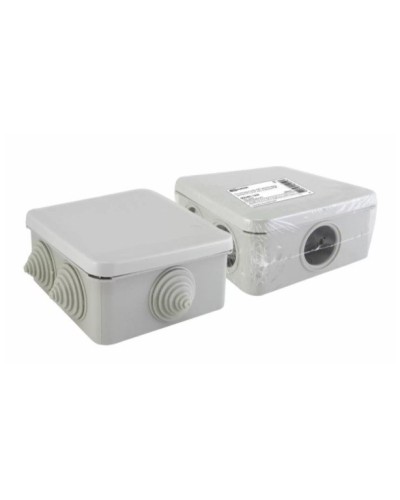 Коробка ОП 100х100х50мм, крышка, IP55, 6 вх. (SQ1401-1255). Распаячная коробка. TDM ЕLECTRIC в Екатеринбурге
