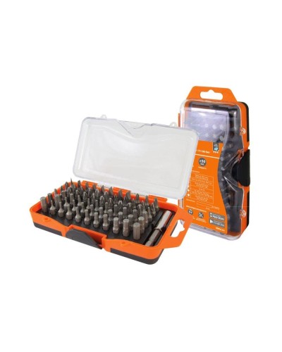 Набор бит №4, 66 бит: SL, PH, PZ, HEX, TORX, SQ,  удлинитель, сталь CR-V «Алмаз» TDM (SQ1019-0104): Набор бит в Екатеринбурге