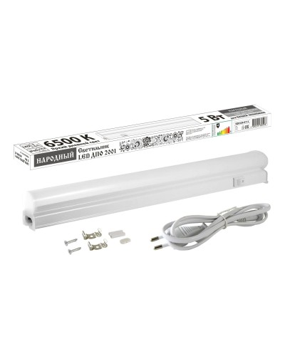 ДПО 2001 5 Вт, 6500К, IP40 (SQ0329-0112). Светильник LED. TDM ЕLECTRIC в Екатеринбурге