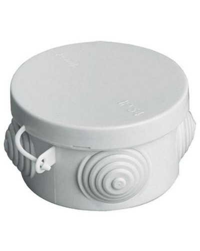 Коробка ОП D65х40мм, крышка, IP54, 4вх. (SQ1401-0101). Распаячная коробка. TDM ЕLECTRIC в Екатеринбурге