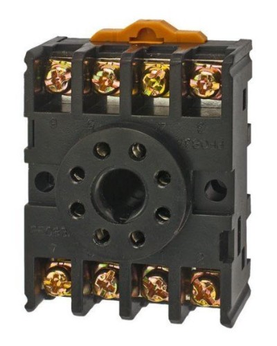 Р8Ц, цокольный 8-pin на DIN-рейку/плоскость TDM (SQ1503-0019). Разъем. TDM ЕLECTRIC в Екатеринбурге