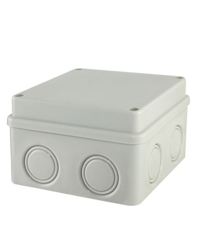 Коробка ОП 110х110х70мм, крышка на винтах, IP55, 8вх., без гермовводов (SQ1401-0814). Распаячная коробка. TDM ЕLECTRIC в Екатеринбурге