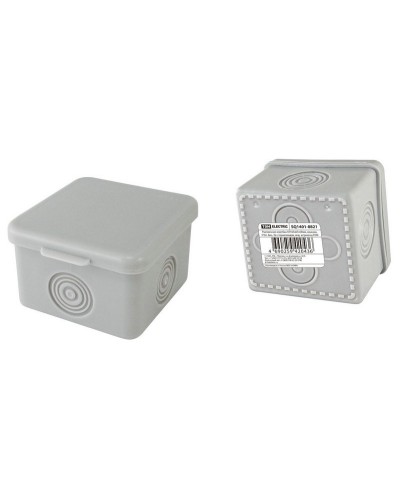 Коробка ОП 65х65х50мм, крышка, IP54, 4вх., без гермовводов (SQ1401-0821). Распаячная коробка. TDM ЕLECTRIC в Екатеринбурге
