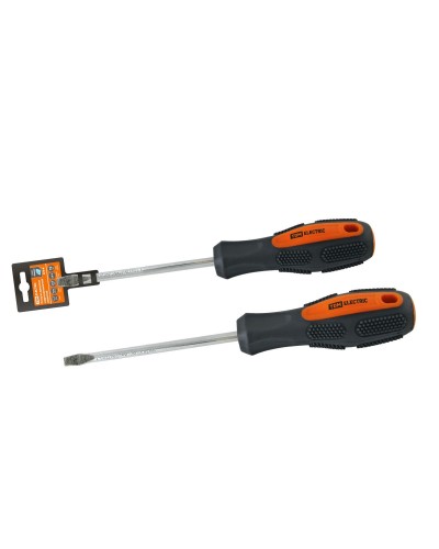 Отвертка шлицевая двухкомпонентная CR-V, тип SL6.0x150 "Алмаз" TDM (SQ1006-1009): Отвертка шлицевая двухкомпонентная в Екатеринбурге