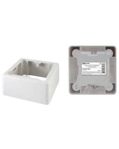 Коробка установочная ОП 85х85х42мм, 1-местная, подъемная, белая, IP20 TDM (SQ1401-0232). Коробка установочная ОП. TDM ЕLECTRIC в Екатеринбурге