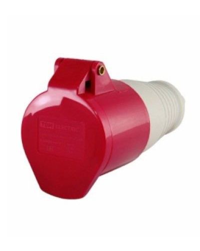 Розетка 224 переносная 3Р+РЕ 32А 380В IP44 (SQ0603-0013). Розетка. TDM ЕLECTRIC в Екатеринбурге