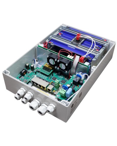 Tfortis PSW-1G4F UPS. Коммутатор с питанием по PoE. TFortis в Екатеринбурге