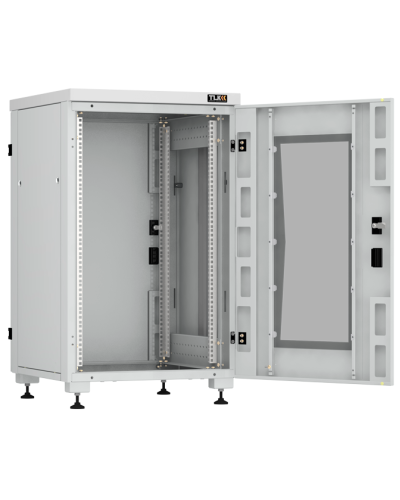 TFI-186080-PMMM-R-GY. Шкаф телекоммуникационный 19 напольный 18U. TLK в Екатеринбурге