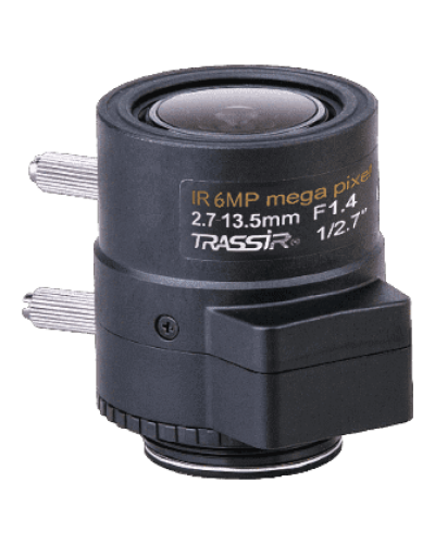 TR-L6M2.7D2.7-13.5IR. Объектив мегапиксельный с автоматической диафрагмой (АРД). Trassir в Екатеринбурге