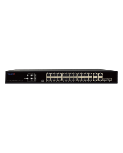 TR-NS14282C-370-24POE. Коммутатор с PoE. Trassir в Екатеринбурге