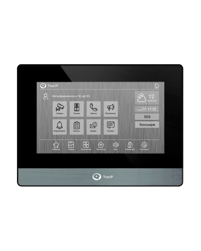TI-4107AB. Монитор IP-видеодомофона цветной. True-IP в Екатеринбурге
