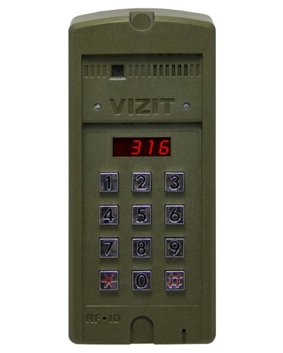 БВД-316F. Вызывная панель аудиодомофона. VIZIT в Екатеринбурге