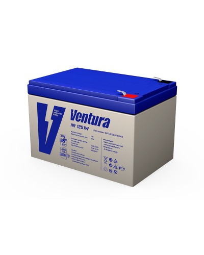 Ventura HR 1251W. Аккумулятор герметичный свинцово-кислотный. Ventura в Екатеринбурге