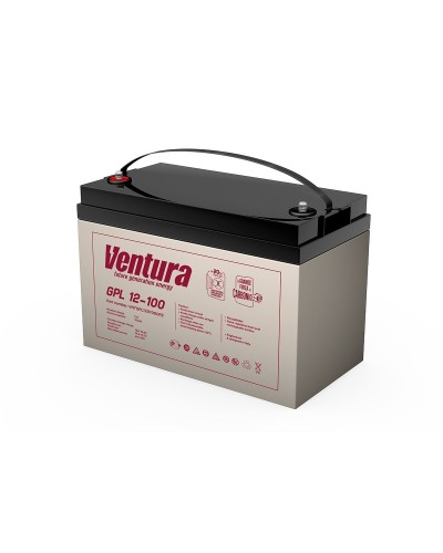 Ventura GPL 12-100. Аккумулятор герметичный свинцово-кислотный. Ventura в Екатеринбурге