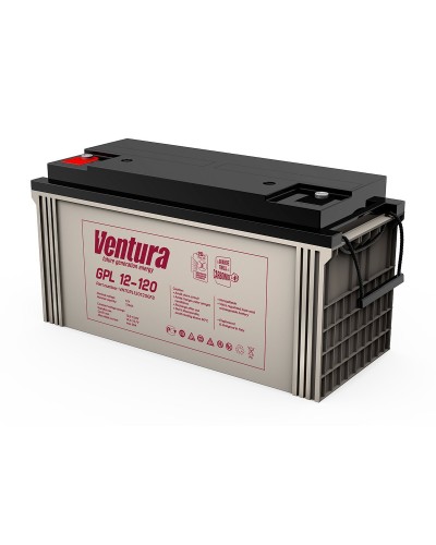 Ventura GPL 12-120. Аккумулятор герметичный свинцово-кислотный. Ventura в Екатеринбурге