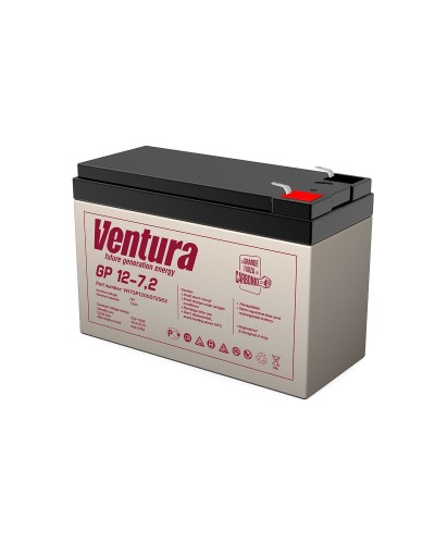 Ventura GP 12-7,2. Аккумулятор герметичный свинцово-кислотный. Ventura в Екатеринбурге