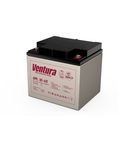Ventura GPL 12-45. Аккумулятор герметичный свинцово-кислотный. Ventura в Екатеринбурге