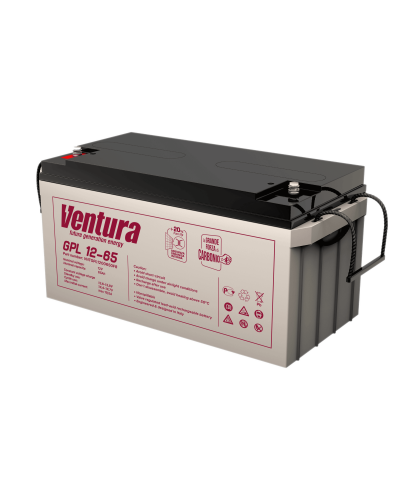 Ventura GPL 12-65. Аккумулятор герметичный свинцово-кислотный. Ventura в Екатеринбурге