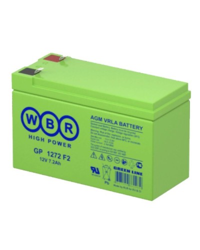 WBR GP1272 F2 (12V28W). Аккумулятор герметичный свинцово-кислотный. WBR в Екатеринбурге