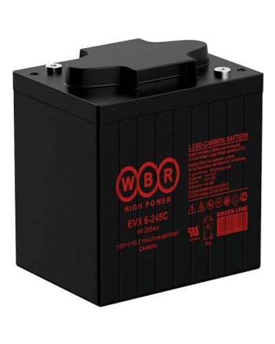 WBR EVX6-245C. Аккумулятор герметичный свинцово-кислотный. WBR в Екатеринбурге
