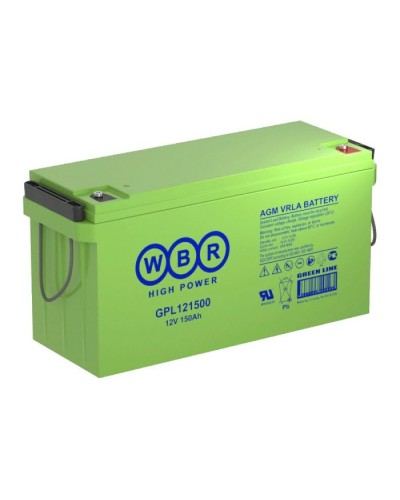 WBR GPL121500A. Аккумулятор герметичный свинцово-кислотный. WBR в Екатеринбурге