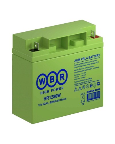 WBR HR1280W. Аккумулятор герметичный свинцово-кислотный. WBR в Екатеринбурге