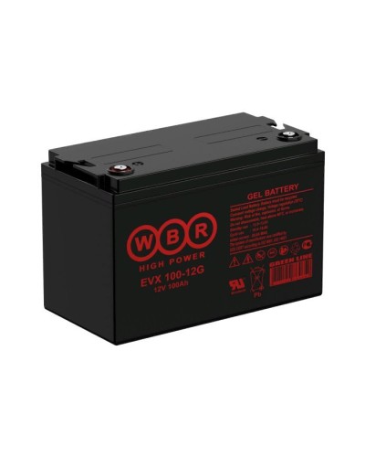 WBR EVX100-12G. Аккумулятор герметичный свинцово-кислотный. WBR в Екатеринбурге