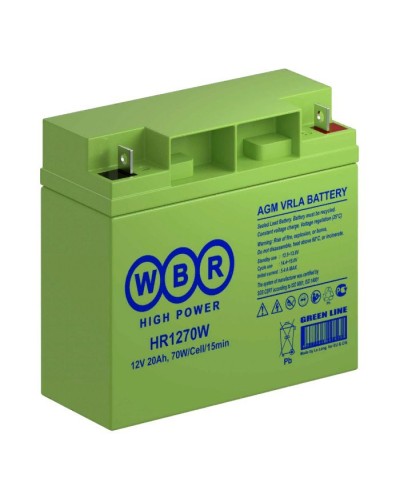 WBR HR1270W. Аккумулятор герметичный свинцово-кислотный. WBR в Екатеринбурге