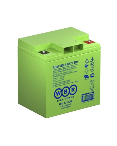 WBR HRL12110W. Аккумулятор герметичный свинцово-кислотный. WBR в Екатеринбурге