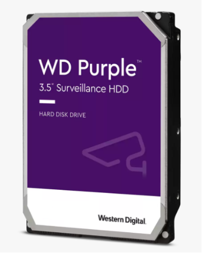 HDD 2000 GB (2 TB) SATA-III Purple (WD22PURZ). Жесткий диск (HDD) для видеонаблюдения. Western Digital в Екатеринбурге