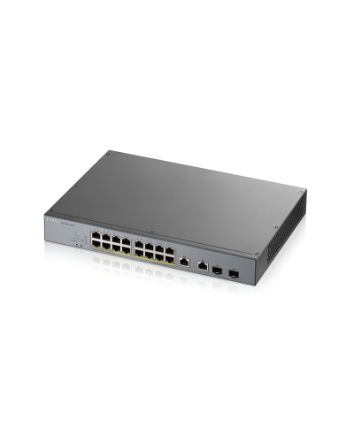 GS1350-18HP-EU0101F. Коммутатор сетевой PoE управляемый L2. ZYXEL в Екатеринбурге