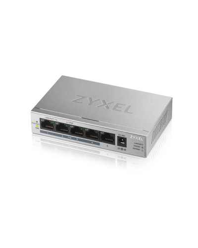 GS1005HP-EU0101F. Коммутатор сетевой PoE неуправляемый. ZYXEL в Екатеринбурге