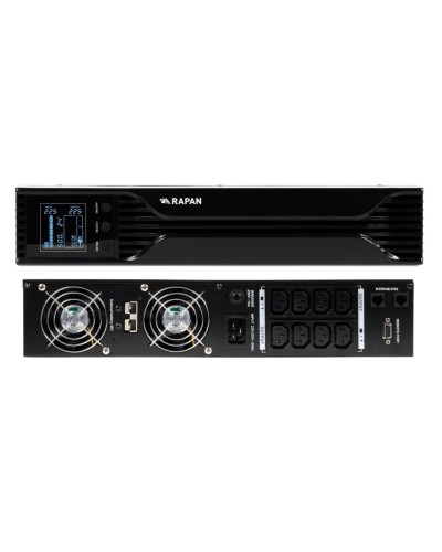 RAPAN-UPS 3000 RACK+4х9Ah (RAPAN-UPS 3000-RACK-IN-4х9-E) (8960). Бесперебойный источник питания. Бастион в Екатеринбурге