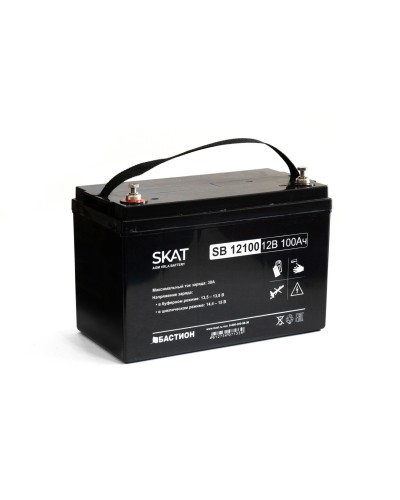 SKAT SB 12100 (2542). Аккумулятор герметичный свинцово-кислотный. Бастион в Екатеринбурге
