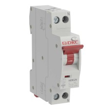 YON max MDR, 1P+N, 30mA, 25A, 6kA, А (MDR32N-1N2C25-A). Компактный автоматический выключатель дифференциального тока. ДКС