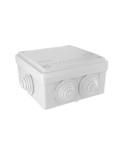 Коробка ответвительная с кабельными вводами IP55, 100х100х50 (53801). Коробка ответвительная. ДКС в Екатеринбурге
