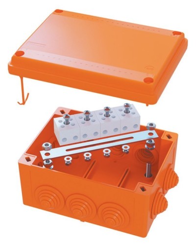 Коробка FS 150х110х70 5P (FSB20516): Коробка ответвительная огнестойкая из термопласта в Екатеринбурге