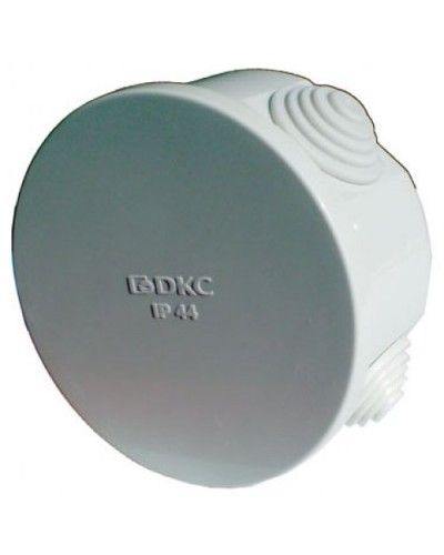 Коробка ответвительная с кабельными вводами IP44, 80х40 (53600). Коробка ответвительная. ДКС в Екатеринбурге
