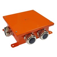 Коробка SMB165 металлическая 164х164х65, 5P (2,5-16 мм²) (56429). Коробка, огнестойкая. Экопласт