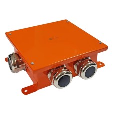 Коробка SMB165 металлическая 164х164х65, 9P (1,5-10 мм²) (56359). Коробка, огнестойкая. Экопласт