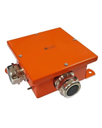 Коробка SMB120 металлическая 120х120х60, 8P (0,15-2,5 мм²) (56044E). Коробка, огнестойкая. Экопласт в Екатеринбурге