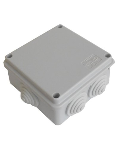 Коробка JBS100 100х100х55, 6 вых., IP55, серая (44007). Коробка монтажная. Экопласт в Екатеринбурге