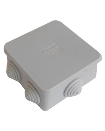 Коробка JBS080 85х85х50, 6 вых., IP44, белая (44066W-1). Коробка монтажная. Экопласт в Екатеринбурге